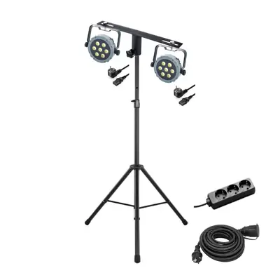 Party-Licht 2er Bar LED Flat Pars auf Stativ.png
